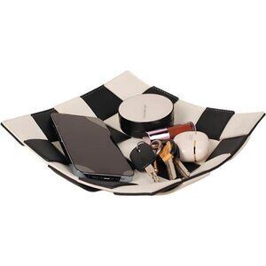 Leather Valet Tray Key Tray for Entryway Table Bedside Nightstand Home Decor